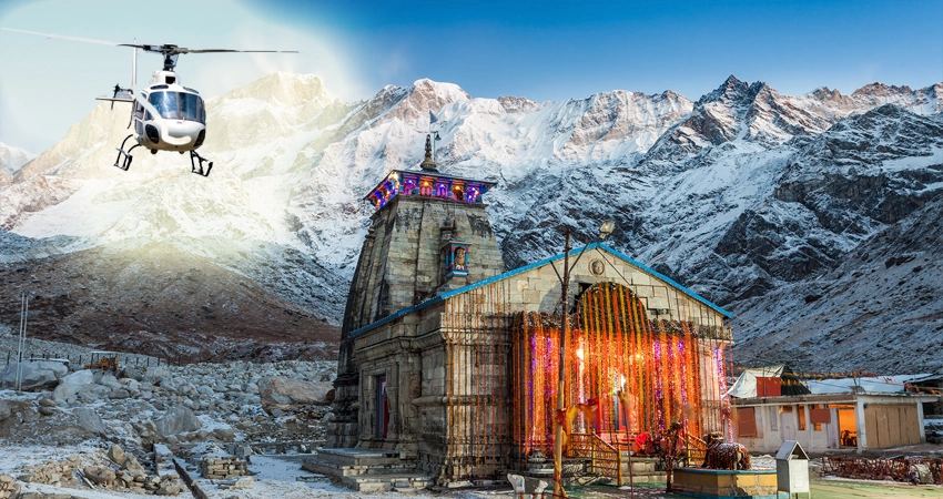 Kedarnath by helicopter